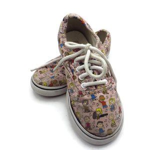 Peanuts Pink Toddler Vans/ Dance Party/Size 10
